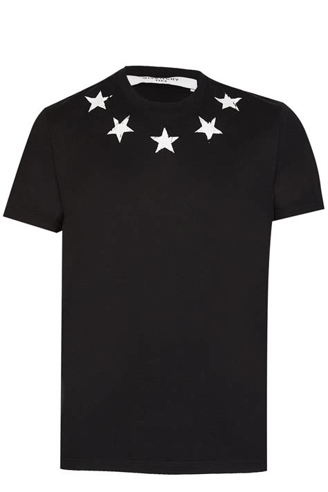 givenchy star long sleeve|givenchy graphic crewneck t shirt.